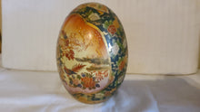 Load image into Gallery viewer, Vintage Satsuma Chinese Egg 9" Tall
