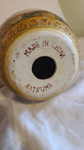 Load image into Gallery viewer, Vintage Satsuma Chinese Egg 9" Tall