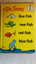 Load image into Gallery viewer, One Fish Two Fish red fish blue fish by Dr. Seuss Copyright 1960 "Like New" Condition