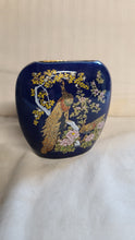 Load image into Gallery viewer, Asahi Flower Bud Vase Blue Vintage