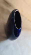 Load image into Gallery viewer, Asahi Flower Bud Vase Blue Vintage