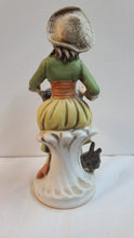 Load image into Gallery viewer, Vintage HOMCO #1258 “Vineyard Harvest” Porcelain Figurine – Hand-Painted Lady with Grapes Collectible