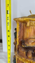 गैलरी व्यूवर में इमेज लोड करें, Vintage German Gunter Walldurn Baden Pillar Candle