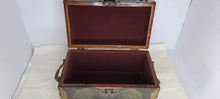 Cargar imagen en el visor de la galería, Treasure Chest with Gold Trim 10" x 6" x 6"