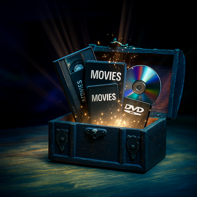 🎬 Unlocking Cinematic Treasures: A Vault of Vintage VHS and Classic DVDs Now at Treasures of Bako