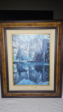Load image into Gallery viewer, Christine White Loberg Yosemite Falls Winter's Reward LE Print 12/100 Framed
