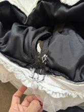 Load image into Gallery viewer, Vintage Whats Up by Carol Black Velvet-bodice Gown Size 8
