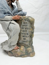 Charger l'image dans la galerie, Ashton-Drake Galleries “Agony in the Garden” Jesus Figurine — Signed, 7” Porcelain &amp; Resin
