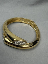 Charger l'image dans la galerie, Vintage Trifari Signed Gold-Tone Rhinestone Cuff Bracelet | Made in USA

