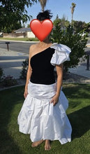 Load image into Gallery viewer, Vintage Whats Up by Carol Black Velvet-bodice Gown Size 8
