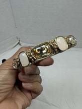Charger l'image dans la galerie, HEIDI DAUS Grand Slam Golden Shadow Crystal Deco Bracelet Large #9
