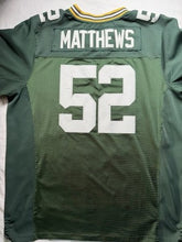 गैलरी व्यूवर में इमेज लोड करें, Nike NFL Green Bay Packers Clay Matthews 52 Jersey Mens 2XL XXL Green Game
