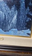 Charger l'image dans la galerie, Christine White Loberg "Yosemite Falls – Winter's Reward" Limited Edition Print 12/100 – Framed
