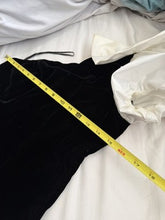 Load image into Gallery viewer, Vintage Whats Up by Carol Black Velvet-bodice Gown Size 8
