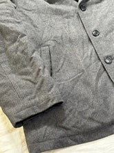 Load image into Gallery viewer, Michael Kors Men’s XXL Gray Wool Button Down Insulated Peacoat Overcoat Jacket
