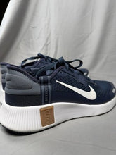 Load image into Gallery viewer, Nike Reposto athletic sneakers in obsidian, Size 8 White And Thunder Blue
