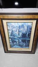 Charger l'image dans la galerie, Christine White Loberg "Yosemite Falls – Winter's Reward" Limited Edition Print 12/100 – Framed
