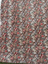 Charger l'image dans la galerie, Vintage French-Style Floral Fabric with Eyelet Ruffle Edge | Cotton Blend
