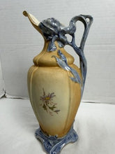 Charger l'image dans la galerie, Antique Robert Hanke Austria Art Nouveau Porcelain Floral Ewer, 10.5"
