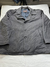 Load image into Gallery viewer, Michael Kors Men’s XXL Gray Wool Button Down Insulated Peacoat Overcoat Jacket
