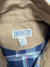 Load image into Gallery viewer, Duluth Trading Co Shirt Jacket Canvas Blanket Lined XXL Pre Owned
