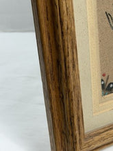 Charger l'image dans la galerie, Vintage Framed Navajo Style "Whirling Logs" Sand Painting

