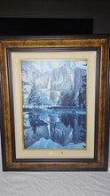 Charger l'image dans la galerie, Christine White Loberg "Yosemite Falls – Winter's Reward" Limited Edition Print 12/100 – Framed
