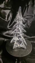Load image into Gallery viewer, Vintage 1976 Sigma Taste Setter Full Lead Crystal Christmas Tree | 8 Inch Hand-Cut Faceted Branches | Flawless Condition | Japanese 24% Lead Prism Holiday Heirloom
