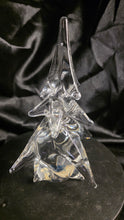 Load image into Gallery viewer, Vintage 1976 Sigma Taste Setter Full Lead Crystal Christmas Tree | 8 Inch Hand-Cut Faceted Branches | Flawless Condition | Japanese 24% Lead Prism Holiday Heirloom
