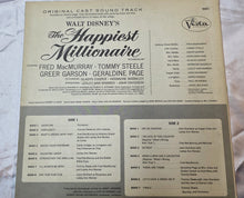 Cargar imagen en el visor de la galería, Walt Disney’s The Happiest Millionaire Original Cast Soundtrack LP – Buena Vista Records Stereo
