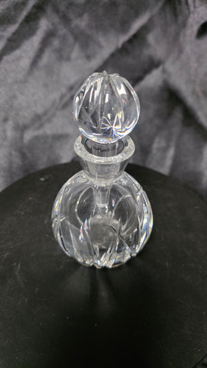 Marquis by Waterford Ceylon Crystal Perfume Bottle Decanter with Stopper