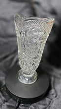 Load image into Gallery viewer, Bohemian Czech Leaded Cut Crystal Scalloped Rim Vase
