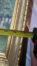 Load image into Gallery viewer, Original 1978 Oil Painting – “The Park” Landscape – Central Coast Art Association Exhibition Piece – Ornate Gold Frame
