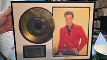 Load image into Gallery viewer, Elvis Presley “Viva Las Vegas” 24kt Gold-Plated Limited Edition Framed Record Display – Numbered 44/2500
