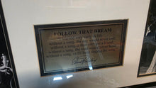 Load image into Gallery viewer, Elvis Presley “Follow That Dream” 24kt Gold-Plated Record Commemorative Framed Display with Photo Collage &amp; Lyric Plaque
