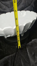 Load image into Gallery viewer, Vintage Indiana Glass “Garland” White Milk Glass Footed Oval Fruit Bowl Centerpiece
