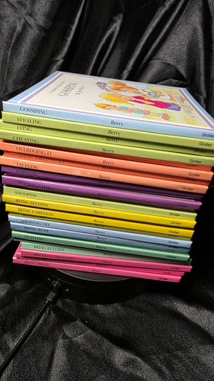 Vintage Help Me Be Good 26 Book Lot Joy Berry Grolier Children’s Series
