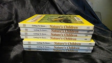 Load image into Gallery viewer, Getting To Know Natures Children Vintage Wildlife Book Lot of 7
