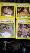 Load image into Gallery viewer, Getting To Know Natures Children Vintage Wildlife Book Lot of 7
