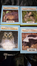 Load image into Gallery viewer, Getting To Know Natures Children Vintage Wildlife Book Lot of 7
