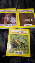 Load image into Gallery viewer, Getting To Know Natures Children Vintage Wildlife Book Lot of 7
