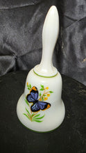 将图片加载到图库查看器，Vintage Westmoreland Milk Glass Butterfly Bell
