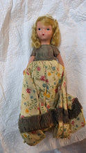 Load image into Gallery viewer, Vintage Nancy Ann Storybook Doll Bisque Blonde Floral Dress
