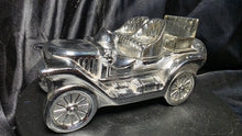 Load image into Gallery viewer, Vintage Avon Stanley Steamer Silver Glass Decanter 1970s Collectible
