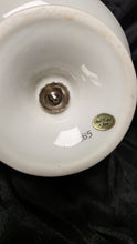 Load image into Gallery viewer, Vintage 25th Silver Anniversary Pedestal Dish Japan Wedding Bells Cake Stand

