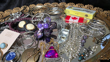 将图片加载到图库查看器，Vintage Costume Jewelry &amp; Accessories Mixed Lot Reseller Craft Bundle 1
