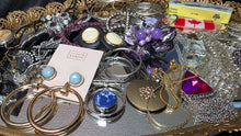 将图片加载到图库查看器，Vintage Costume Jewelry &amp; Accessories Mixed Lot Reseller Craft Bundle 1
