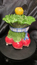 Load image into Gallery viewer, Fitz and Floyd Radish Canister Vegetable Garden Bouquet Ceramic Kitchen Jar
