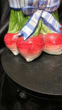 Load image into Gallery viewer, Fitz and Floyd Radish Canister Vegetable Garden Bouquet Ceramic Kitchen Jar
