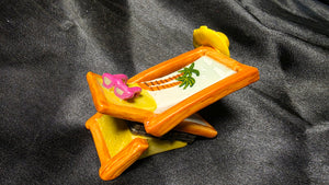 Vintage Beach Chair Trinket Box Direct Connection Limoges Style 1997–2000